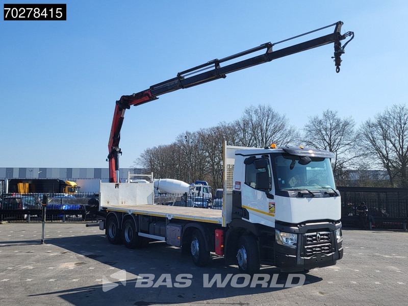 Renault C 430 8X4 Palfinger 22002 EH kran Crane Big-Axle steel suspension Euro 6 - Madelveok/ Platvormveok, Kraanaga veoauto: pilt 3 Renault C 430 8X4 Palfinger 22002 EH kran Crane Big-Axle steel suspension Euro 6 - Madelveok/ Platvormveok, Kraanaga veoauto: pilt 3