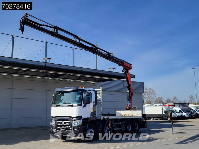 Renault C 430 8X4 Palfinger PK33002EH Euro 6 Big Axle - Madelveok/ Platvormveok, Kraanaga veoauto: pilt 3 Renault C 430 8X4 Palfinger PK33002EH Euro 6 Big Axle - Madelveok/ Platvormveok, Kraanaga veoauto: pilt 3