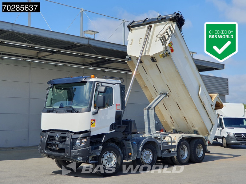 Renault C 460 8X4 15m3 Meiller Tipper Steelsuspension Automatic BigAxle Euro 6 - Kallurauto: pilt 1 Renault C 460 8X4 15m3 Meiller Tipper Steelsuspension Automatic BigAxle Euro 6 - Kallurauto: pilt 1