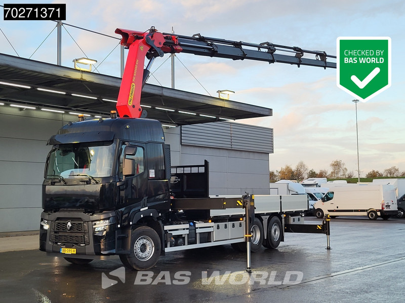 Renault C 480 6X2 NEW! Palfinger PK41002 EH Crane Kran ACC Euro 6 - Madelveok/ Platvormveok, Kraanaga veoauto: pilt 1 Renault C 480 6X2 NEW! Palfinger PK41002 EH Crane Kran ACC Euro 6 - Madelveok/ Platvormveok, Kraanaga veoauto: pilt 1