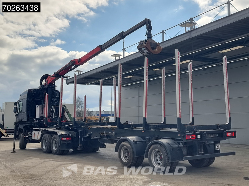 Renault K 520 6X6 Holz Kran Palfinger Q180Z96 6x6 Big-Axle Steelsuspension - Metsaveok, Kraanaga veoauto: pilt 5 Renault K 520 6X6 Holz Kran Palfinger Q180Z96 6x6 Big-Axle Steelsuspension - Metsaveok, Kraanaga veoauto: pilt 5
