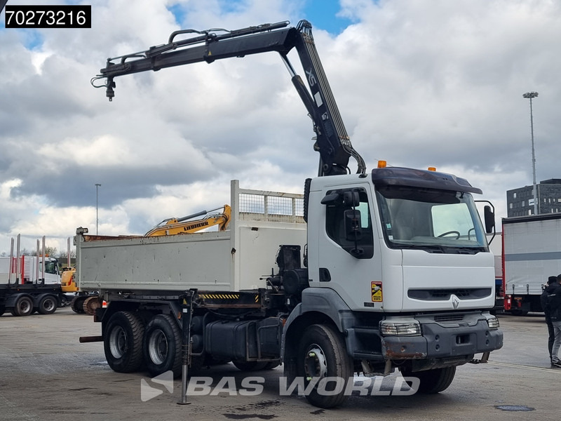Renault Kerax 360 6X4 Hiab 144 B-2 Hiduo Kran Manual Big-Axle Steelsuspension Euro 3 - Kallurauto, Kraanaga veoauto: pilt 3 Renault Kerax 360 6X4 Hiab 144 B-2 Hiduo Kran Manual Big-Axle Steelsuspension Euro 3 - Kallurauto, Kraanaga veoauto: pilt 3