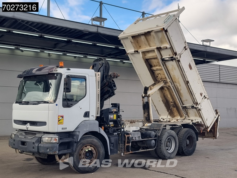 Renault Kerax 360 6X4 Hiab 144 B-2 Hiduo Kran Manual Big-Axle Steelsuspension Euro 3 - Kallurauto, Kraanaga veoauto: pilt 5 Renault Kerax 360 6X4 Hiab 144 B-2 Hiduo Kran Manual Big-Axle Steelsuspension Euro 3 - Kallurauto, Kraanaga veoauto: pilt 5