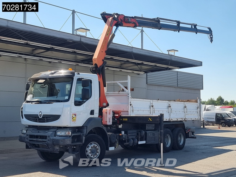 Renault Kerax 370 6X4 Palfinger PK16502 Kran Crane Big-Axle Steel suspension Euro 4 - Kallurauto, Kraanaga veoauto: pilt 1 Renault Kerax 370 6X4 Palfinger PK16502 Kran Crane Big-Axle Steel suspension Euro 4 - Kallurauto, Kraanaga veoauto: pilt 1