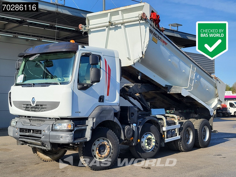 Renault Kerax 430 8X4 16m3 tipper Retarder Big-Axle steel suspension automatic Euro 5 - Kallurauto: pilt 1 Renault Kerax 430 8X4 16m3 tipper Retarder Big-Axle steel suspension automatic Euro 5 - Kallurauto: pilt 1
