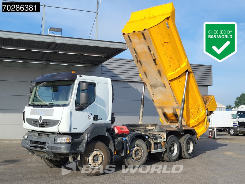 Renault Kerax 480 8X4 16m3 tipper Retarder Optibrake+ Big-Axle Steelsuspension Euro 5 - Kallurauto: pilt 1 Renault Kerax 480 8X4 16m3 tipper Retarder Optibrake+ Big-Axle Steelsuspension Euro 5 - Kallurauto: pilt 1