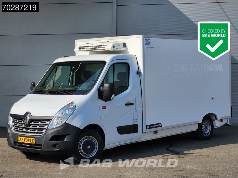 Renault Master 145PK Koelwagen Vriezer Lamberet Thermo King V-300 MAX 230V Stekker Airco Cruise Parkeersensoren Euro6 Koel Koeler Kühl Kühler Kühlwag - Tarbesõiduk külmik: pilt 1 Renault Master 145PK Koelwagen Vriezer Lamberet Thermo King V-300 MAX 230V Stekker Airco Cruise Parkeersensoren Euro6 Koel Koeler Kühl Kühler Kühlwag - Tarbesõiduk külmik: pilt 1
