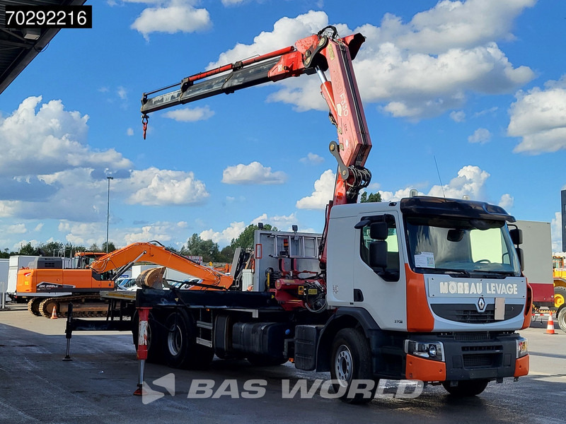 Renault Premium 370 6X2 Fassi F330B.23 Kran Crane Manual Big-Axle Lift-Axle Euro 4 - Madelveok/ Platvormveok, Kraanaga veoauto: pilt 3 Renault Premium 370 6X2 Fassi F330B.23 Kran Crane Manual Big-Axle Lift-Axle Euro 4 - Madelveok/ Platvormveok, Kraanaga veoauto: pilt 3