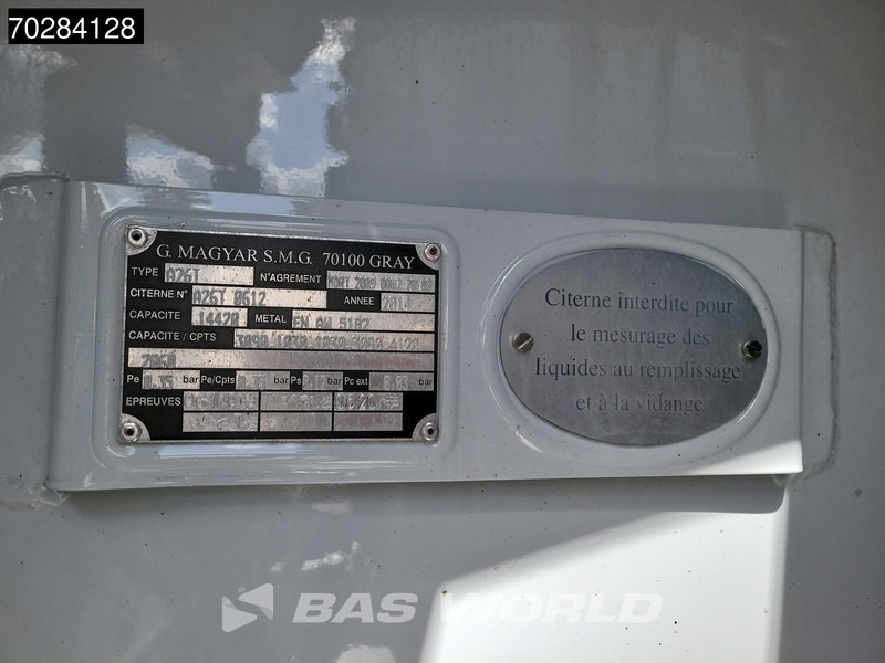 Tsisternauto transporditavad ained kütust Renault Premium 380 4X4 14.000 Liter Fuel tanker 6 compartments ADR Hydrodrive Euro 5: pilt 14