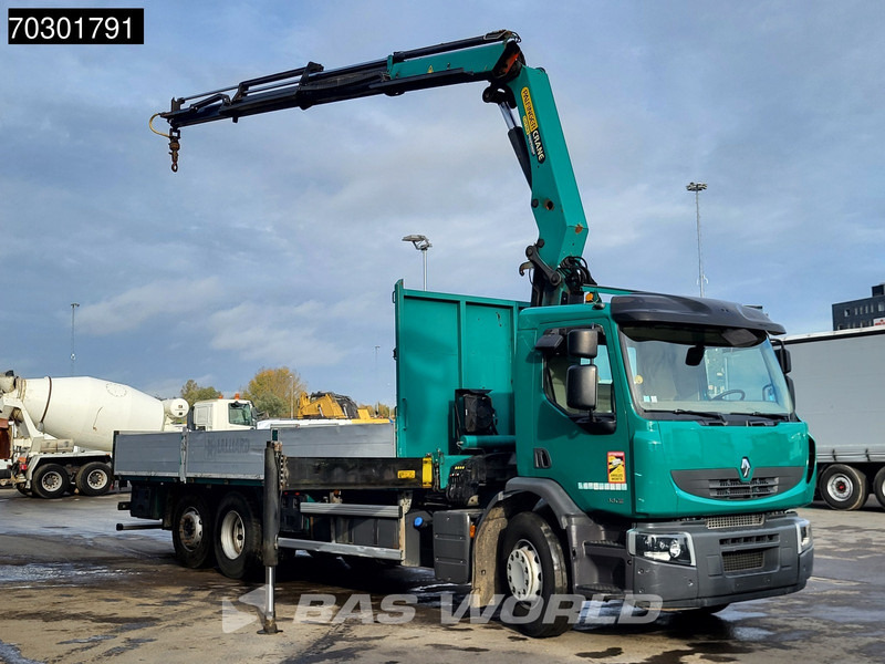 Renault Premium 380 6X2 Palfinger PK20002 Crane Kran Lift+Steering Axle Air suspension Euro 5 - Madelveok/ Platvormveok, Kraanaga veoauto: pilt 3 Renault Premium 380 6X2 Palfinger PK20002 Crane Kran Lift+Steering Axle Air suspension Euro 5 - Madelveok/ Platvormveok, Kraanaga veoauto: pilt 3