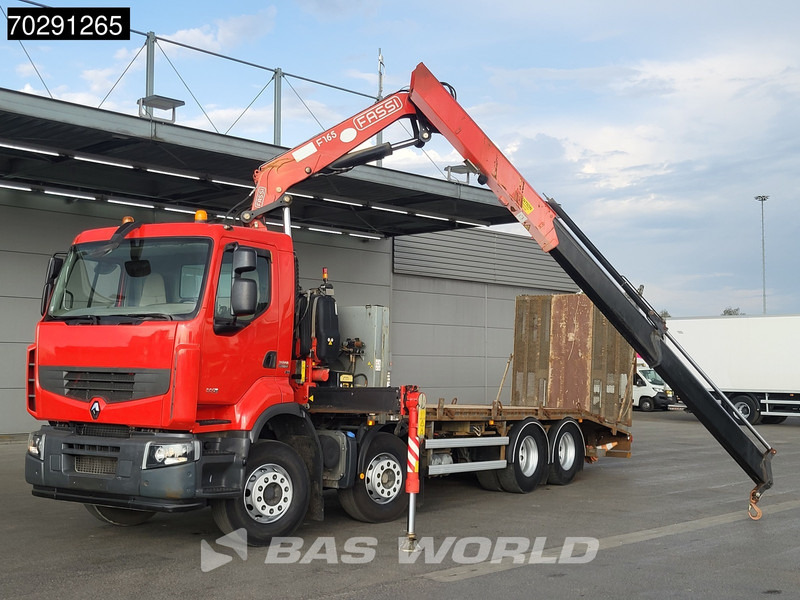 Renault Premium 380 8X4 Fassi F165A.2.22 Crane Kran Hydraulic Ramp Lift-Axle Euro 5 - Madelveok/ Platvormveok, Kraanaga veoauto: pilt 5 Renault Premium 380 8X4 Fassi F165A.2.22 Crane Kran Hydraulic Ramp Lift-Axle Euro 5 - Madelveok/ Platvormveok, Kraanaga veoauto: pilt 5