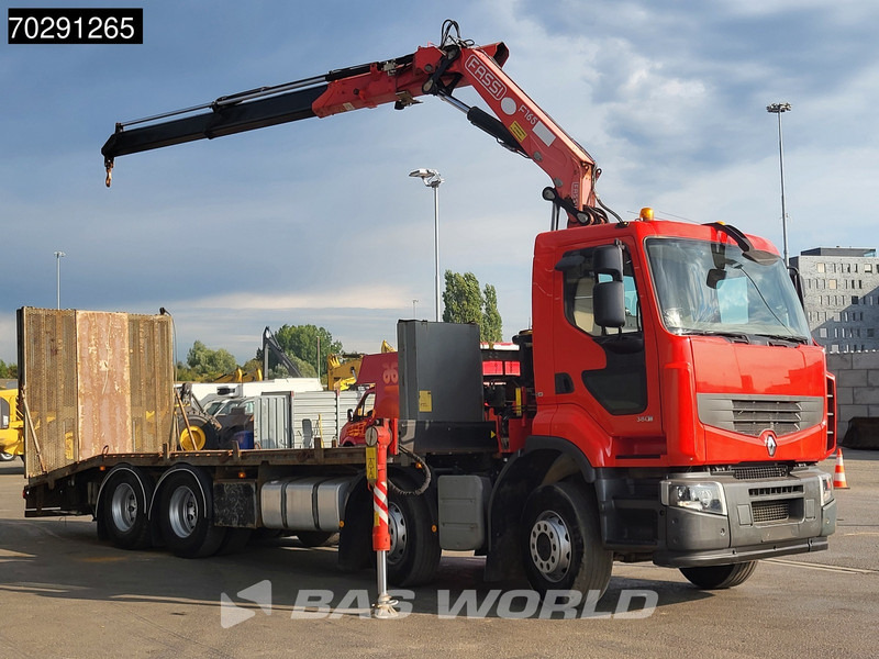 Renault Premium 380 8X4 Fassi F165A.2.22 Crane Kran Hydraulic Ramp Lift-Axle Euro 5 - Madelveok/ Platvormveok, Kraanaga veoauto: pilt 3 Renault Premium 380 8X4 Fassi F165A.2.22 Crane Kran Hydraulic Ramp Lift-Axle Euro 5 - Madelveok/ Platvormveok, Kraanaga veoauto: pilt 3