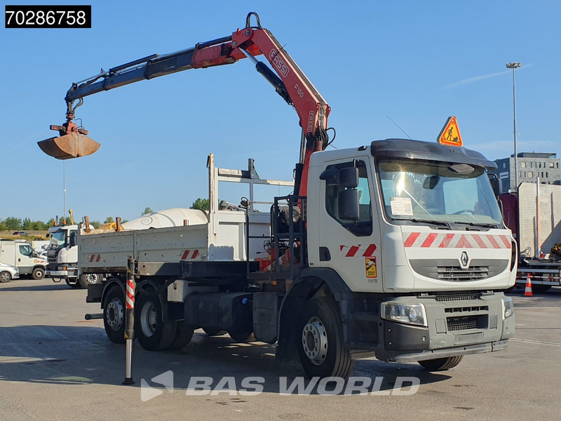 Renault Premium 380 Premium 6X2 Fassi F150A23 Crane Remote Tipper Manual Euro 5 - Kallurauto, Kraanaga veoauto: pilt 3 Renault Premium 380 Premium 6X2 Fassi F150A23 Crane Remote Tipper Manual Euro 5 - Kallurauto, Kraanaga veoauto: pilt 3