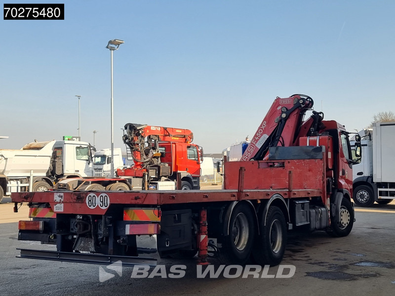Madelveok/ Platvormveok, Kraanaga veoauto Renault Premium 420 6X2 Fassi F450AXP.22 Kran Crane Lift-axle Manual Euro 3: pilt 16