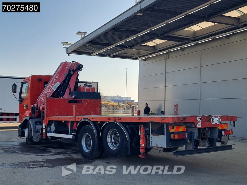 Madelveok/ Platvormveok, Kraanaga veoauto Renault Premium 420 6X2 Fassi F450AXP.22 Kran Crane Lift-axle Manual Euro 3: pilt 13