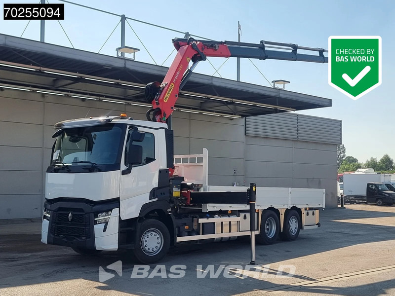 Renault T 440 6X2 2024 NL reg. possible Palfinger PK24.001 SLD Crane Lift+Lenkasche Euro 6 - Madelveok/ Platvormveok, Kraanaga veoauto: pilt 1 Renault T 440 6X2 2024 NL reg. possible Palfinger PK24.001 SLD Crane Lift+Lenkasche Euro 6 - Madelveok/ Platvormveok, Kraanaga veoauto: pilt 1