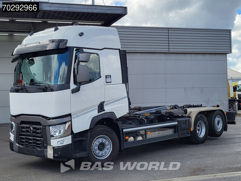 Renault T 480 6X2 Optibrake+ Meiller S21.7 Hooklift Lift+Steering-Axle Navi ACC Automatic Euro 6 - Konkstõstukiga veoauto: pilt 3 Renault T 480 6X2 Optibrake+ Meiller S21.7 Hooklift Lift+Steering-Axle Navi ACC Automatic Euro 6 - Konkstõstukiga veoauto: pilt 3
