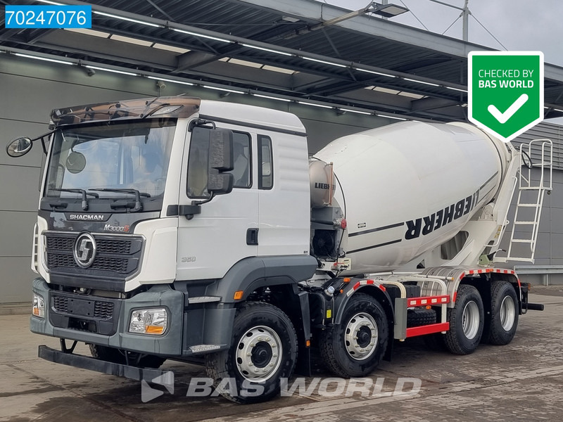 SHACMAN 8x4 EURO 6 8X4 NEW! 8m3 Liebherr Mixer Big-Axle Steel Suspension - Autobetoonisegisti: pilt 1 SHACMAN 8x4 EURO 6 8X4 NEW! 8m3 Liebherr Mixer Big-Axle Steel Suspension - Autobetoonisegisti: pilt 1