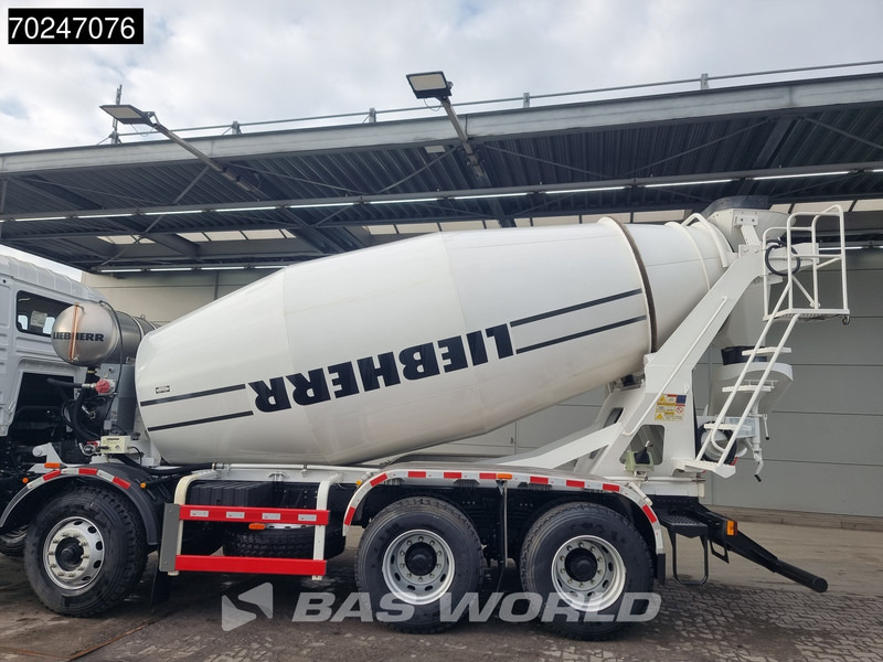 SHACMAN 8x4 EURO 6 8X4 NEW! 8m3 Liebherr Mixer Big-Axle Steel Suspension liising SHACMAN 8x4 EURO 6 8X4 NEW! 8m3 Liebherr Mixer Big-Axle Steel Suspension: pilt 8