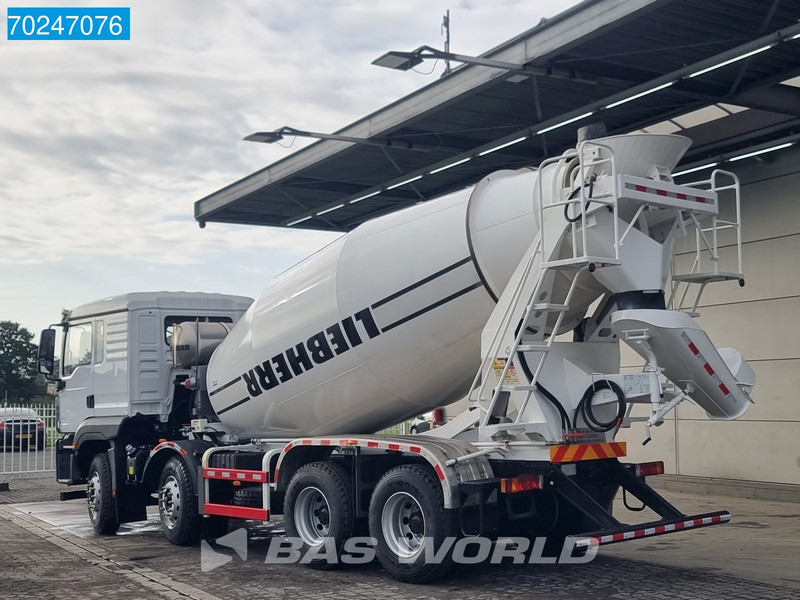 SHACMAN 8x4 EURO 6 8X4 NEW! 8m3 Liebherr Mixer Big-Axle Steel Suspension - Autobetoonisegisti: pilt 2 SHACMAN 8x4 EURO 6 8X4 NEW! 8m3 Liebherr Mixer Big-Axle Steel Suspension - Autobetoonisegisti: pilt 2