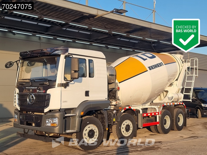 SHACMAN M3000 S 8X4 NEW! 8m3 Liebherr Mixer Big-Axle Steelsuspension - Autobetoonisegisti: pilt 1 SHACMAN M3000 S 8X4 NEW! 8m3 Liebherr Mixer Big-Axle Steelsuspension - Autobetoonisegisti: pilt 1