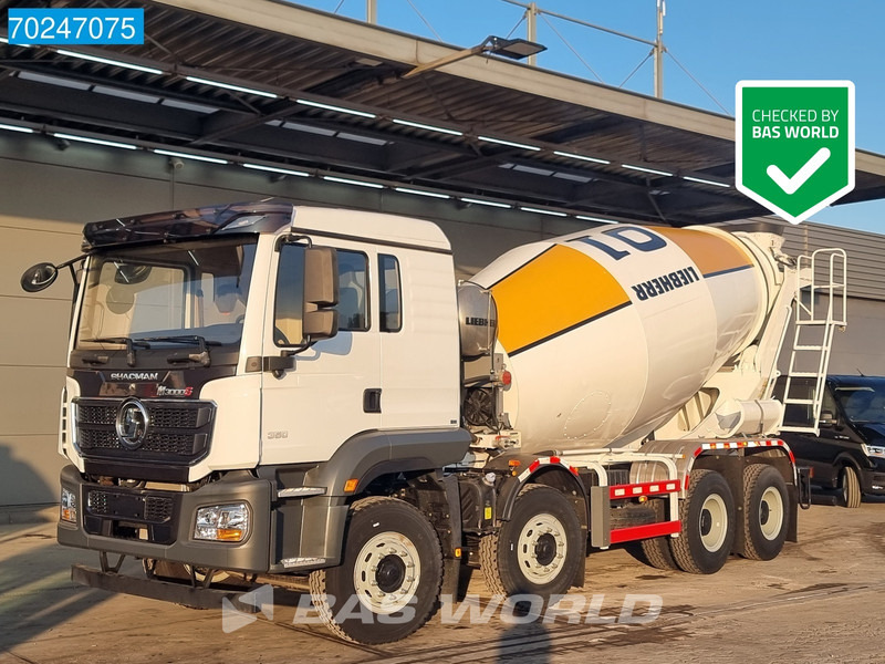 SHACMAN M3000 S 8X4 NEW! 8m3 Liebherr Mixer Big-Axle Steelsuspension - Autobetoonisegisti: pilt 1 SHACMAN M3000 S 8X4 NEW! 8m3 Liebherr Mixer Big-Axle Steelsuspension - Autobetoonisegisti: pilt 1