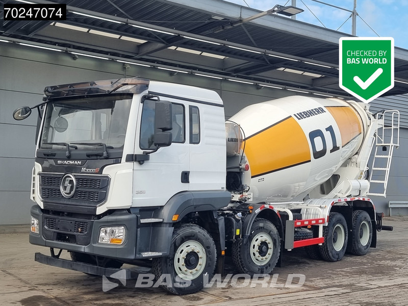 SHACMAN M3000 S 8X4 NEW! 8m3 Liebherr Mixer Big-Axle Steelsuspension - Autobetoonisegisti: pilt 1 SHACMAN M3000 S 8X4 NEW! 8m3 Liebherr Mixer Big-Axle Steelsuspension - Autobetoonisegisti: pilt 1