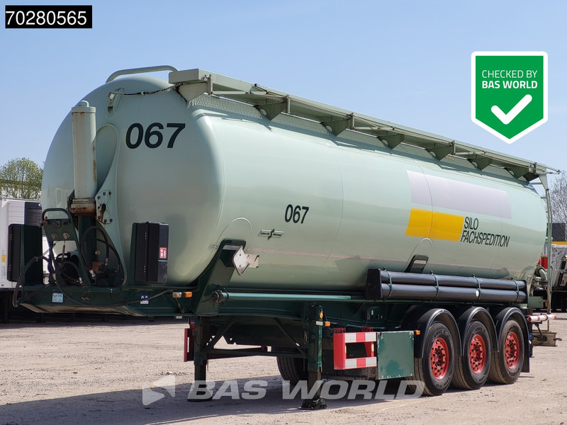 SPITZER SK2753CALGGVS 3 axles ADR 55m3 1 Comp. Gefahrgut KIP-Silo - Tsistern poolhaagis: pilt 1 SPITZER SK2753CALGGVS 3 axles ADR 55m3 1 Comp. Gefahrgut KIP-Silo - Tsistern poolhaagis: pilt 1