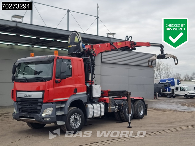 DAF CF 510 6X4 Big-Axle Palfinger Epsilon - Sadulveok: pilt 1 DAF CF 510 6X4 Big-Axle Palfinger Epsilon - Sadulveok: pilt 1
