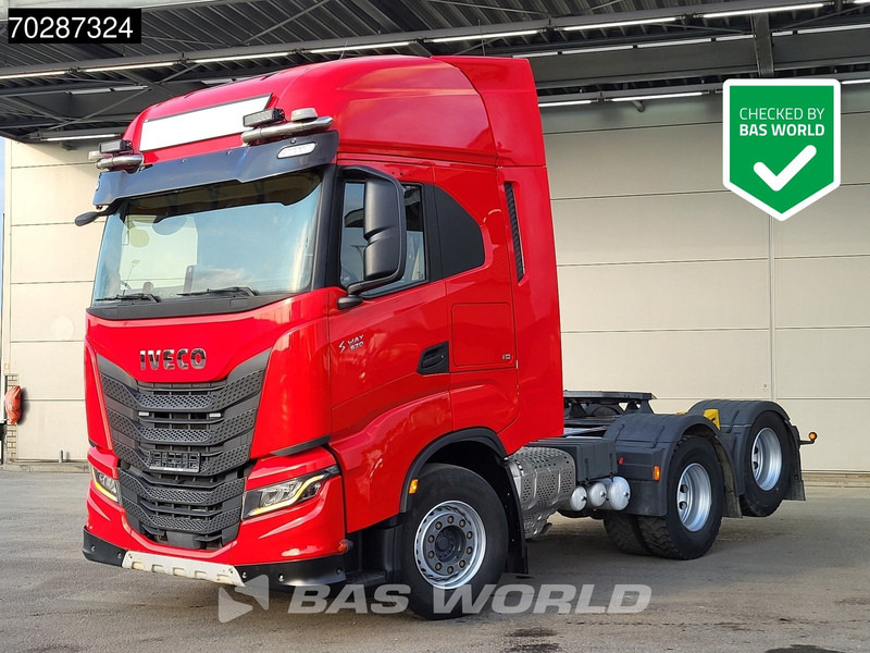 Iveco S-Way 570 6X2 Full-Air Retarder Hydrauliek Liftachse ACC Navi LED Euro 6 - Sadulveok: pilt 1 Iveco S-Way 570 6X2 Full-Air Retarder Hydrauliek Liftachse ACC Navi LED Euro 6 - Sadulveok: pilt 1