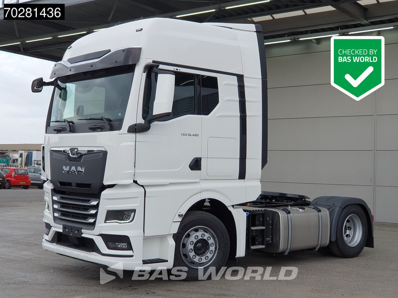 MAN TGX 18.480 4X2 NEW! GX Retarder 2x Tanks Standklima ACC Navi - Sadulveok: pilt 1 MAN TGX 18.480 4X2 NEW! GX Retarder 2x Tanks Standklima ACC Navi - Sadulveok: pilt 1
