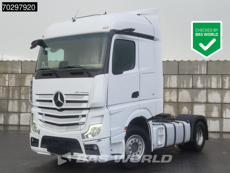 Mercedes-Benz Actros 1845 4X2 StreamSpace 2xTanks Standairco MirrorCam Navi PPC Euro 6 - Sadulveok: pilt 1 Mercedes-Benz Actros 1845 4X2 StreamSpace 2xTanks Standairco MirrorCam Navi PPC Euro 6 - Sadulveok: pilt 1