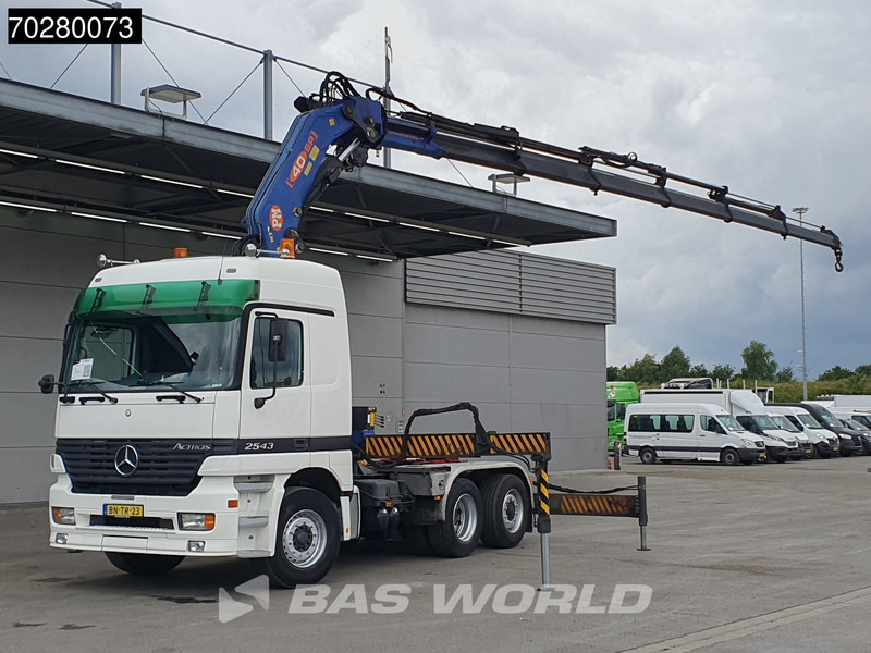 Mercedes-Benz Actros 2543 Actros 6X2 NL-Truck Liftachse 3-Pedals Kran PM 40 SP 2010 Euro 3 - Sadulveok: pilt 1 Mercedes-Benz Actros 2543 Actros 6X2 NL-Truck Liftachse 3-Pedals Kran PM 40 SP 2010 Euro 3 - Sadulveok: pilt 1