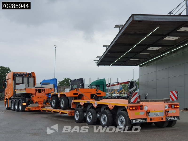 Mercedes-Benz Actros 8X4 180T GigaSpace Retarder Hydrauliek BigAxle Alcoa´s // Lowbed Trailer / 6 Axles / Hydraulic Pendle Axles / Extendable - Sadulveok: pilt 3 Mercedes-Benz Actros 8X4 180T GigaSpace Retarder Hydrauliek BigAxle Alcoa´s // Lowbed Trailer / 6 Axles / Hydraulic Pendle Axles / Extendable - Sadulveok: pilt 3