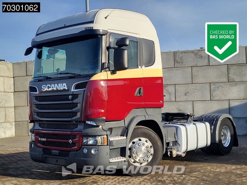 Scania R520 4X2 3-Pedals Retarder PTO 2x Tanks Full-Air Alcoa - Sadulveok: pilt 1 Scania R520 4X2 3-Pedals Retarder PTO 2x Tanks Full-Air Alcoa - Sadulveok: pilt 1