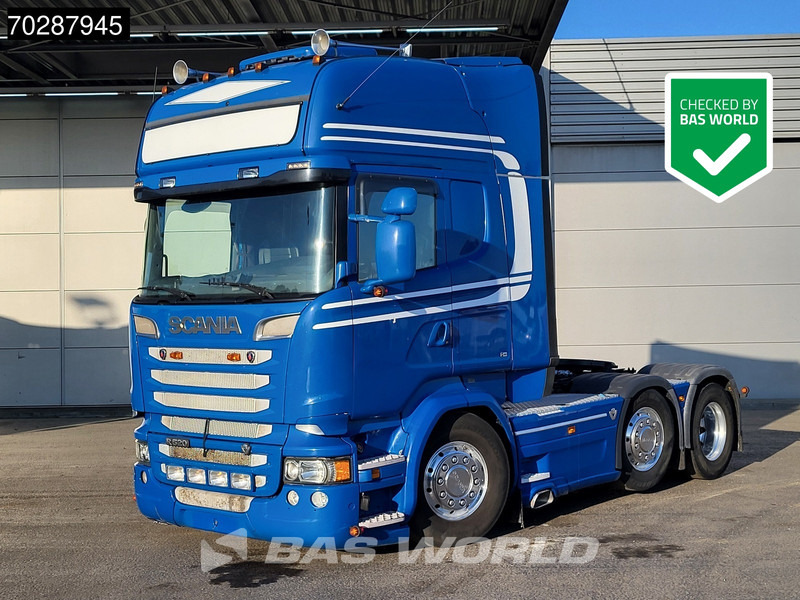 Scania R520 6X2 Full-Air Lift+Lenkachse Hydrauliek Standklima Navi Euro 6 - Sadulveok: pilt 1 Scania R520 6X2 Full-Air Lift+Lenkachse Hydrauliek Standklima Navi Euro 6 - Sadulveok: pilt 1