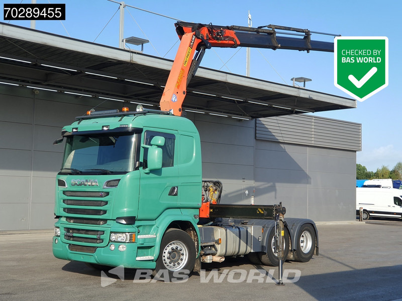 Scania R520 6X4 Palfinger PK23002 Crane Retarder Xenon Euro 6 - Sadulveok: pilt 1 Scania R520 6X4 Palfinger PK23002 Crane Retarder Xenon Euro 6 - Sadulveok: pilt 1