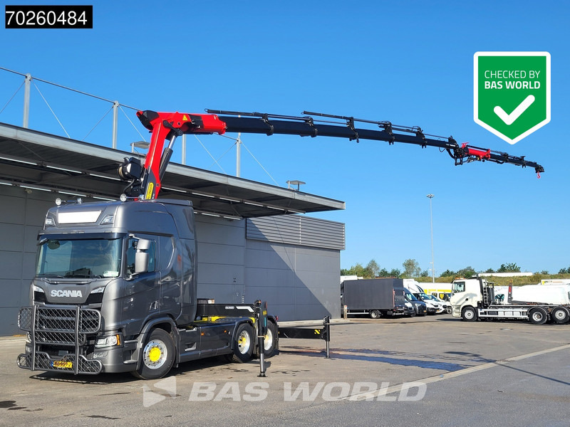Scania R540 6X2 NEW CRANE Palfinger 370 TEC + JIB + WINCH Euro 6 - Sadulveok: pilt 1 Scania R540 6X2 NEW CRANE Palfinger 370 TEC + JIB + WINCH Euro 6 - Sadulveok: pilt 1