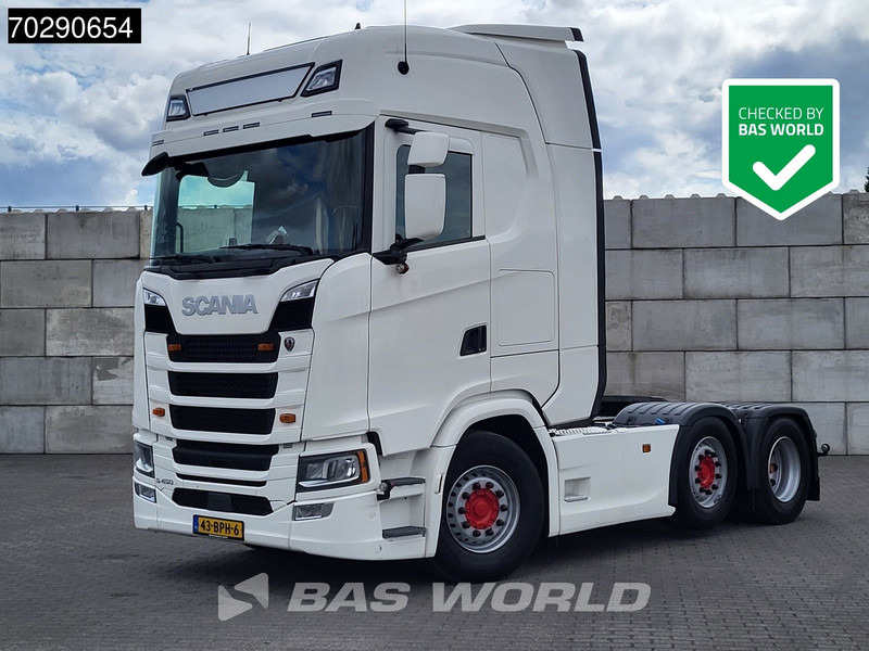 Scania S450 S 6X2 NL-Truck APK '26 Retarder Full-Air Standklima Lift+Lenkachse 2xTanks Navi ACC - Sadulveok: pilt 1 Scania S450 S 6X2 NL-Truck APK '26 Retarder Full-Air Standklima Lift+Lenkachse 2xTanks Navi ACC - Sadulveok: pilt 1