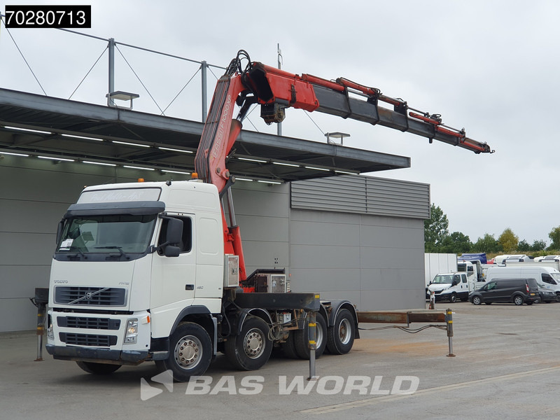 Volvo FH 460 FH 8X4 Manual Fassi F900A XP.27 Crane+Winch Big-Axle Lenkachse Kran Euro 3 - Sadulveok: pilt 1 Volvo FH 460 FH 8X4 Manual Fassi F900A XP.27 Crane+Winch Big-Axle Lenkachse Kran Euro 3 - Sadulveok: pilt 1