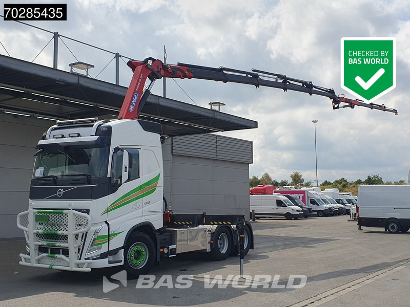 Volvo FH 500 FH 6X4 Full-Air Liftachse HMF 2820K-RCS Crane+JIB Remote Control I-ParkCool VDS LED Kran - Sadulveok: pilt 1 Volvo FH 500 FH 6X4 Full-Air Liftachse HMF 2820K-RCS Crane+JIB Remote Control I-ParkCool VDS LED Kran - Sadulveok: pilt 1