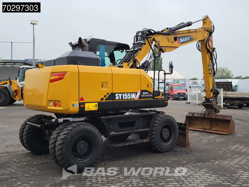 Sany SY155 W - Ratastel ekskavaator: pilt 5 Sany SY155 W - Ratastel ekskavaator: pilt 5