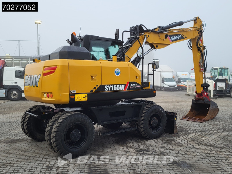 Sany SY155 W - Ratastel ekskavaator: pilt 5 Sany SY155 W - Ratastel ekskavaator: pilt 5