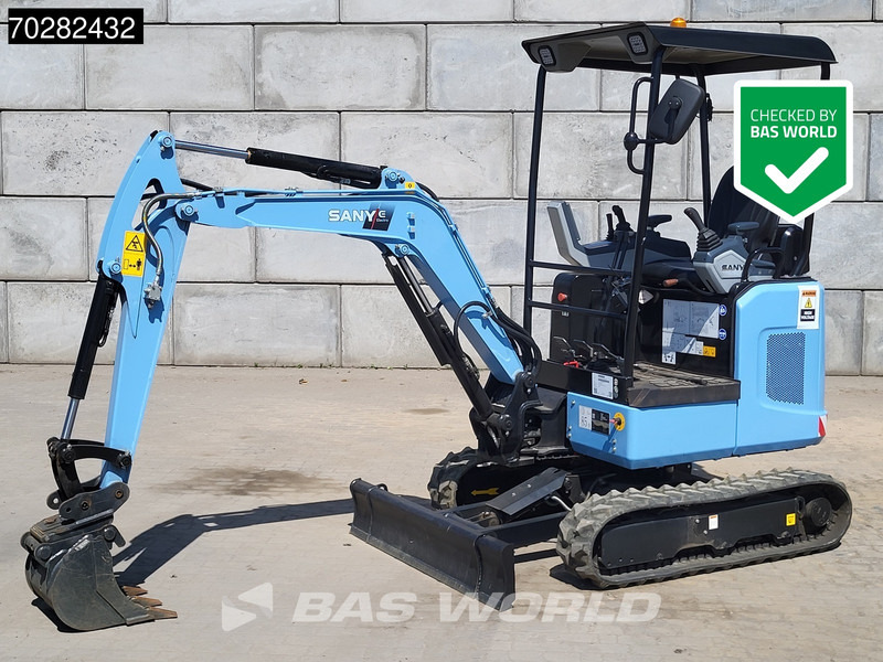 Sany SY19 E 22 kWh - UNUSED - ELECTRIC - Miniekskavaator: pilt 1 Sany SY19 E 22 kWh - UNUSED - ELECTRIC - Miniekskavaator: pilt 1