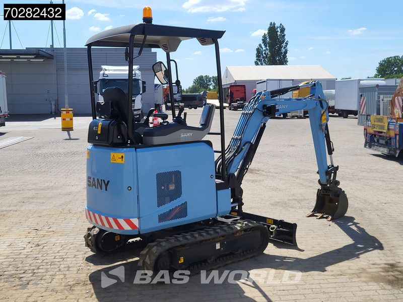 Sany SY19 E 22 kWh - UNUSED - ELECTRIC - Miniekskavaator: pilt 3 Sany SY19 E 22 kWh - UNUSED - ELECTRIC - Miniekskavaator: pilt 3