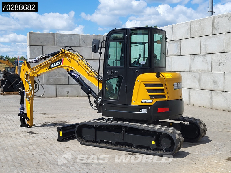 Sany SY50 U - Miniekskavaator: pilt 3 Sany SY50 U - Miniekskavaator: pilt 3