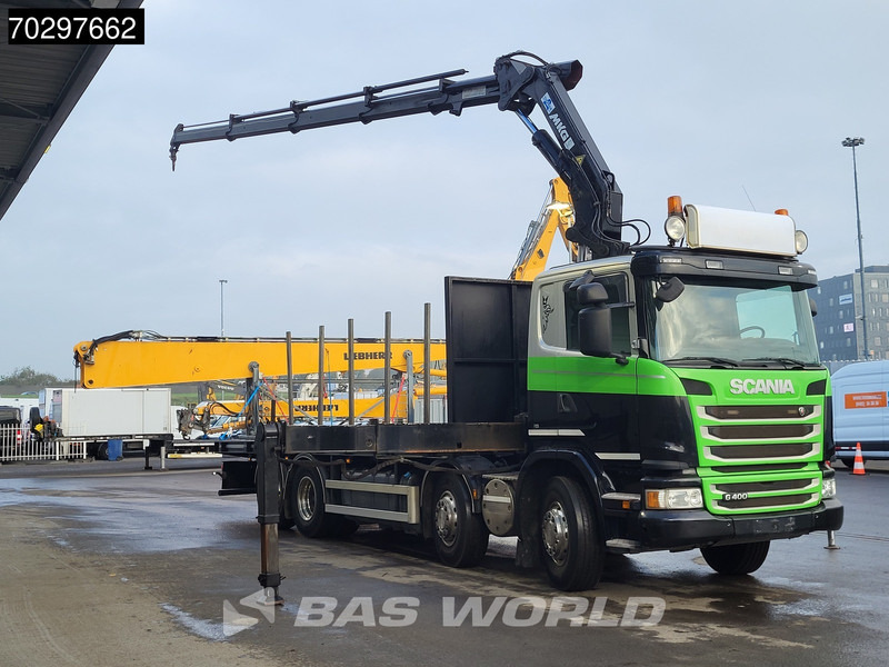 Scania G400 G 8X2 MKG HLK 231 HPA4 Crane Retarder Lift+Steering-Axle Euro 5 - Madelveok/ Platvormveok, Kraanaga veoauto: pilt 3 Scania G400 G 8X2 MKG HLK 231 HPA4 Crane Retarder Lift+Steering-Axle Euro 5 - Madelveok/ Platvormveok, Kraanaga veoauto: pilt 3