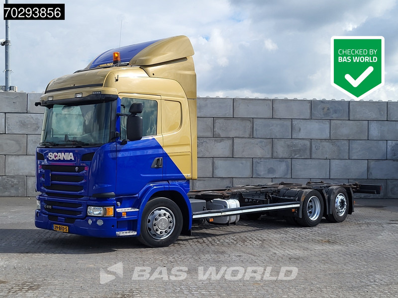 Scania G410 6X2 NL-Truck BDF Retarder Lift-steering axle Hydraulic ACC Euro 6 - Konteinerveduk/ Tõstukiga veoauto: pilt 1 Scania G410 6X2 NL-Truck BDF Retarder Lift-steering axle Hydraulic ACC Euro 6 - Konteinerveduk/ Tõstukiga veoauto: pilt 1