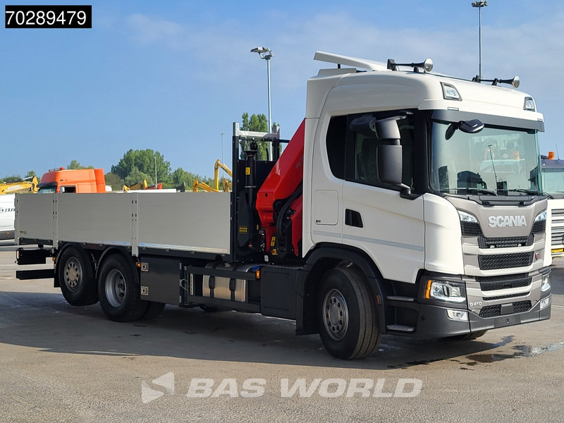 Uus Madelveok/ Platvormveok, Kraanaga veoauto Scania G410 6X2 New! Palfinger PK24.001 SLD 5 Crane Kran Retarder Lift+Steering Axle LED ACC: pilt 11