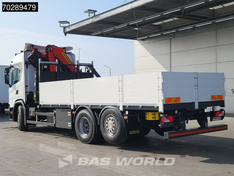 Uus Madelveok/ Platvormveok, Kraanaga veoauto Scania G410 6X2 New! Palfinger PK24.001 SLD 5 Crane Kran Retarder Lift+Steering Axle LED ACC: pilt 10